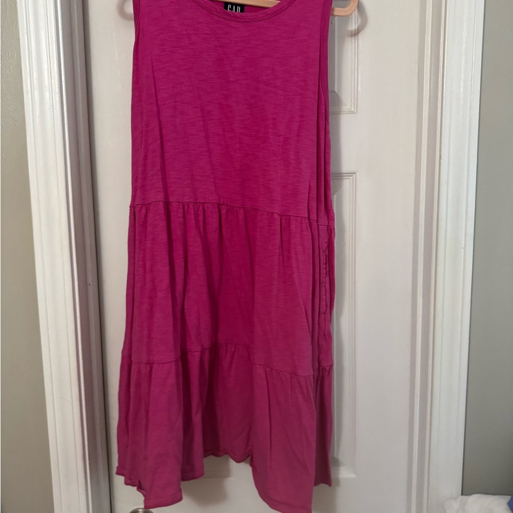 GAP Fuchsia Sleeveless Dress